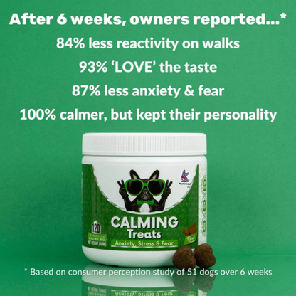 120 Tasty Calming Treats for Stress, Anxiety & Fear