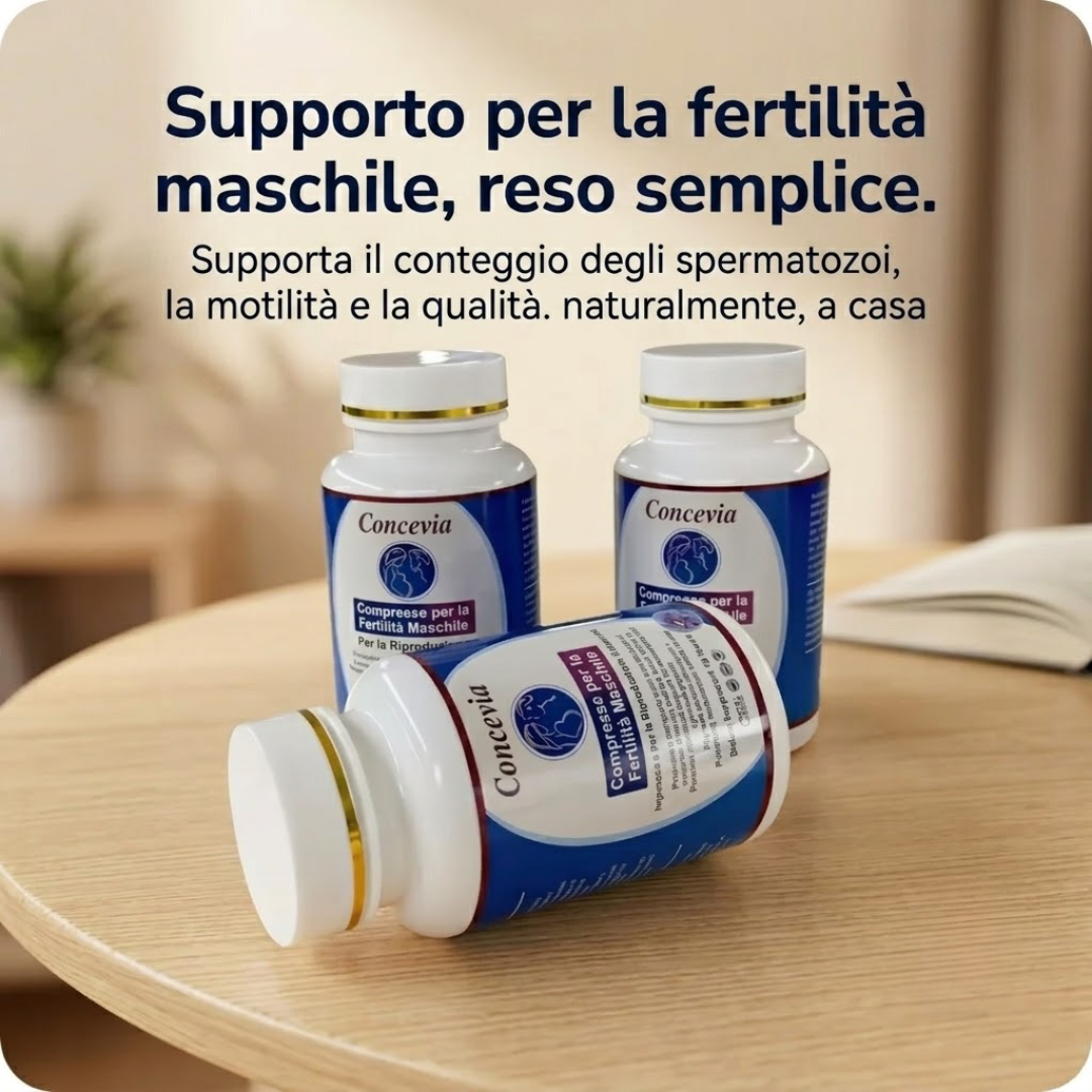 Concevia: La Formula per Trasformare la Qualità dei Tuoi Spermatozoi