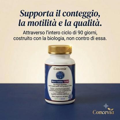 Concevia: La Formula per Trasformare la Qualità dei Tuoi Spermatozoi