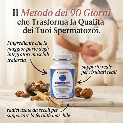 Concevia: La Formula per Trasformare la Qualità dei Tuoi Spermatozoi