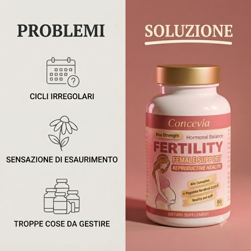 Concevia: Il Metodo dei 90 Giorni per Sostenere il Tuo Corpo mentre cerchi una Gravidanza