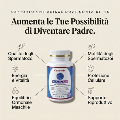 Concevia: La Formula per Trasformare la Qualità dei Tuoi Spermatozoi