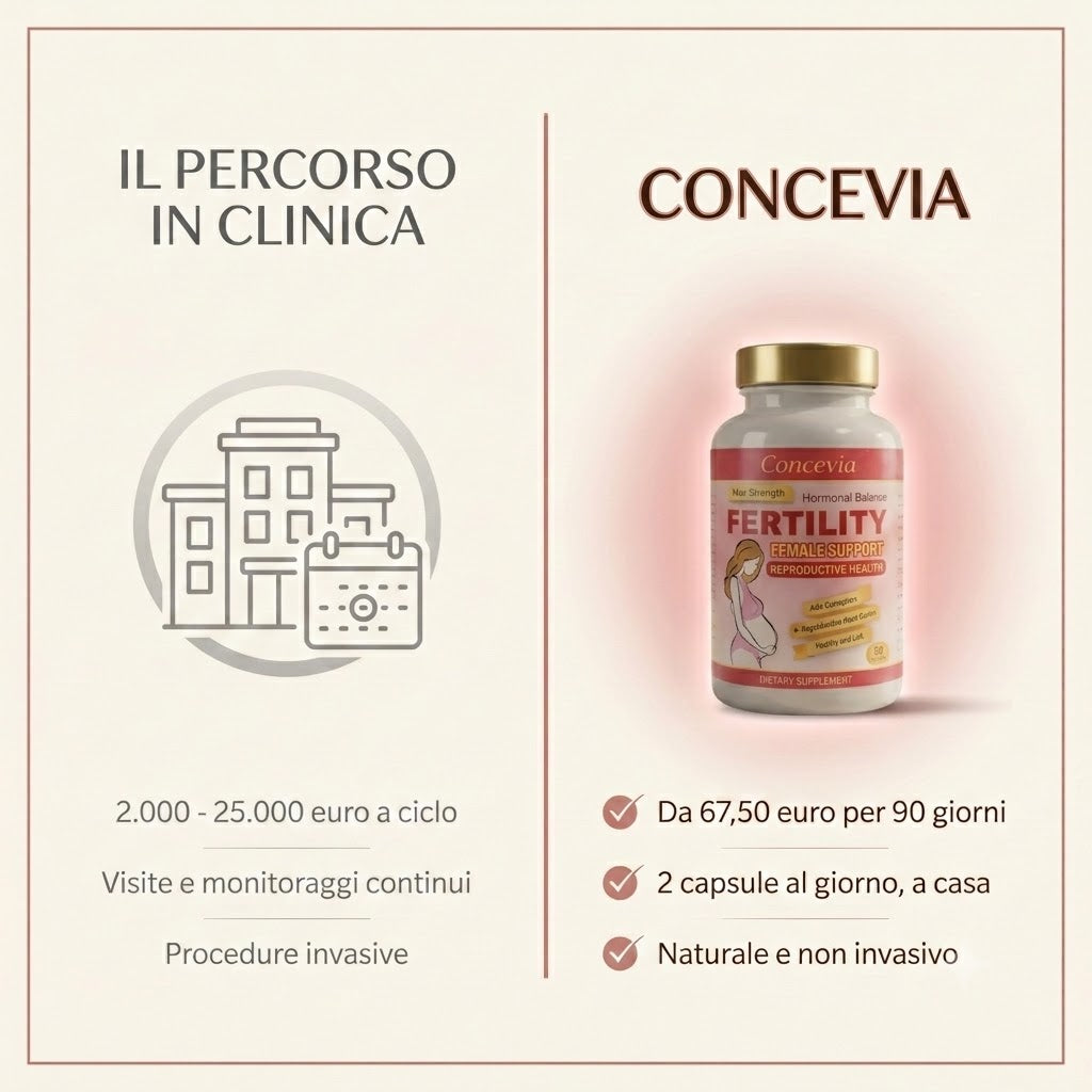 Concevia: Il Metodo dei 90 Giorni per Sostenere il Tuo Corpo mentre cerchi una Gravidanza